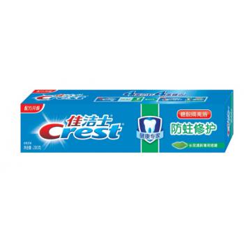 佳潔士健康專家防蛀修護牙膏(晶瑩薄荷) 200g