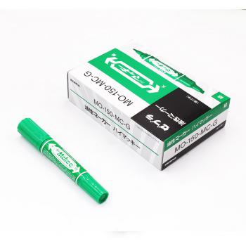 斑馬(ZEBRA) 大麥奇MO-150-MC(綠色)雙頭(粗+細)油性記號筆