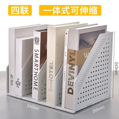 得力(deli) 78996(淺灰)四聯折疊文件框