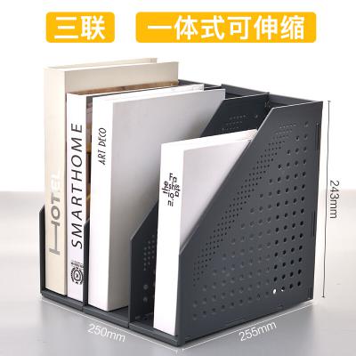 得力(deli)78995 (黑色)三聯折疊文件框