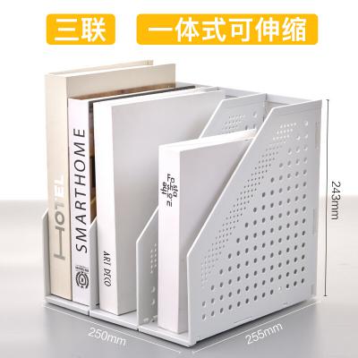 得力(deli)78995 (淺灰色)三聯折疊文件框